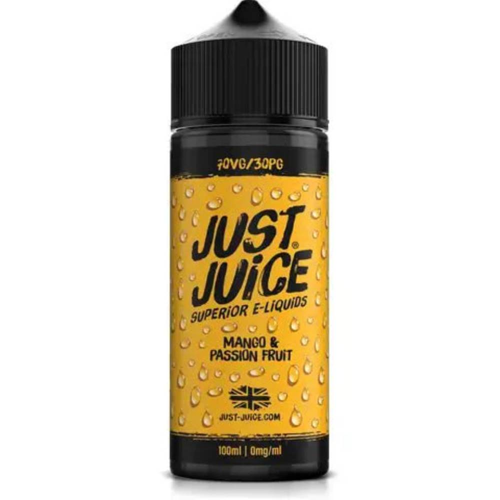 Just Juice Iconic 100ml E-Liquids Mango & Passionfruit