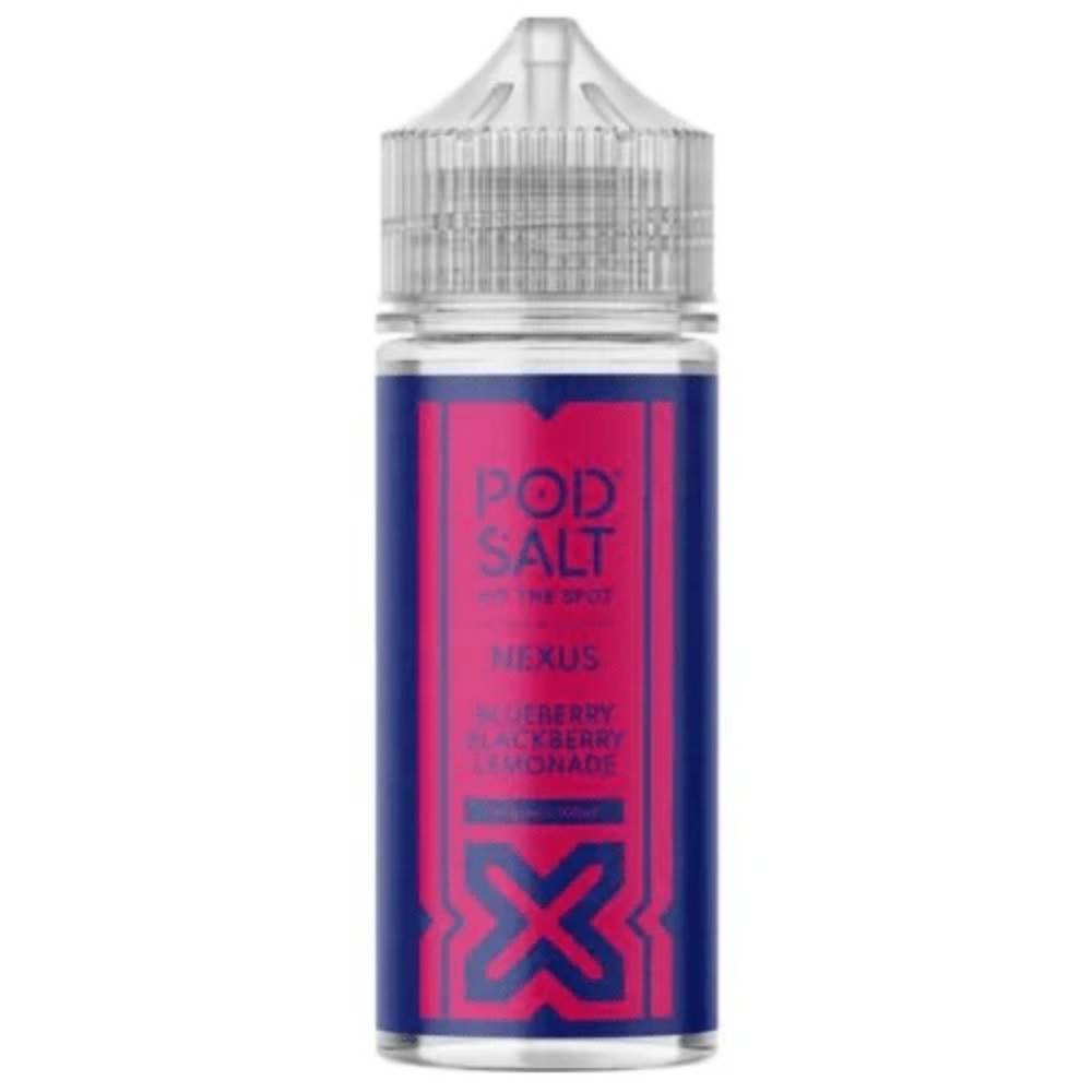 Pod Salt Nexus 100ml E-Liquids Blueberry Blackberry Lemonade