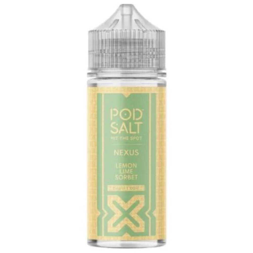 Pod Salt Nexus 100ml E-Liquids Lemon Lime Sorbet