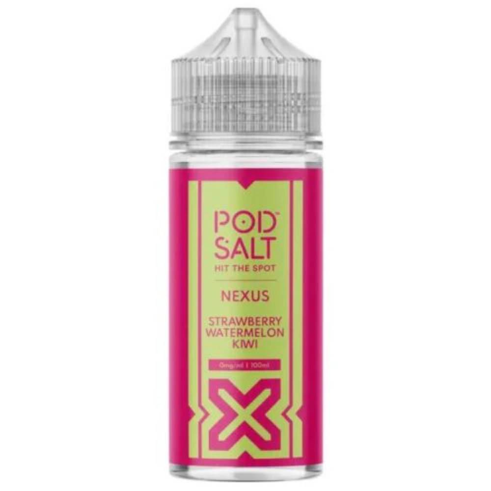 Pod Salt Nexus 100ml E-Liquids Strawberry Watermelon Kiwi