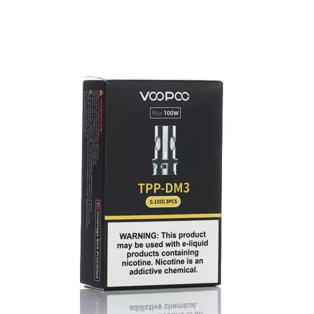 Voopoo Tpp DM Coils 3 Packs Dm3 0.15ohm Mesh