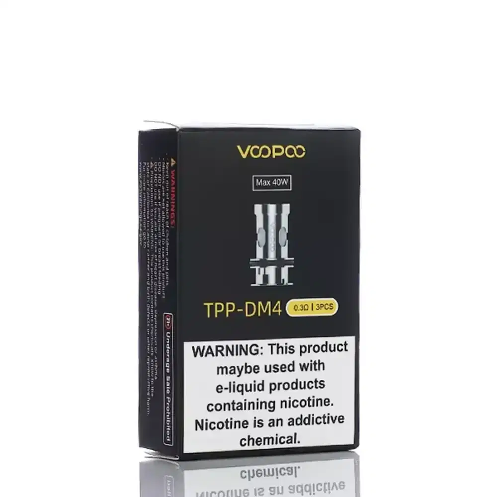 Voopoo Tpp DM Coils 3 Packs Dm4 0.3ohm Mesh