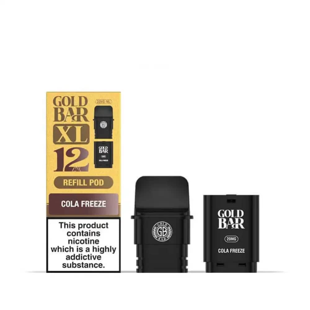 Gold Bar XL 10k Refill Pods Cola Freeze