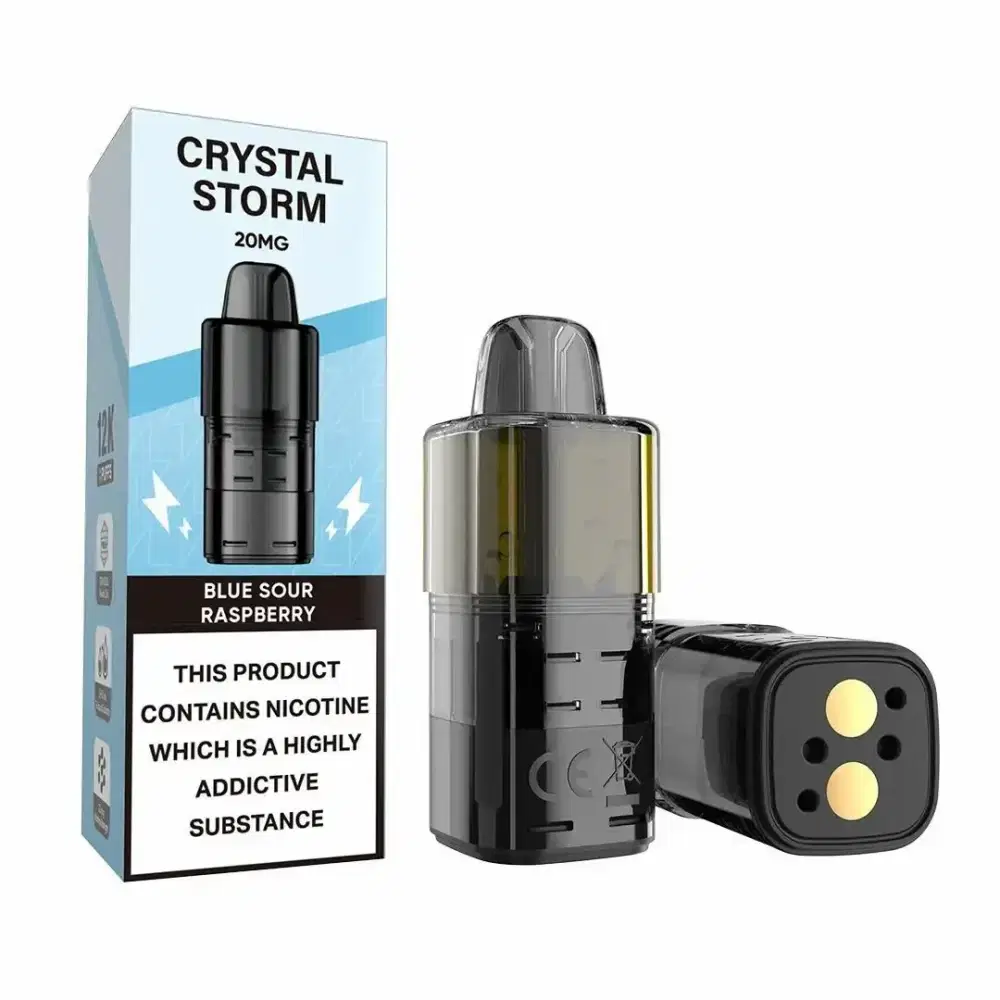 Crystal Strom Bar 12k Refill Pods Blue Sour Raspberry