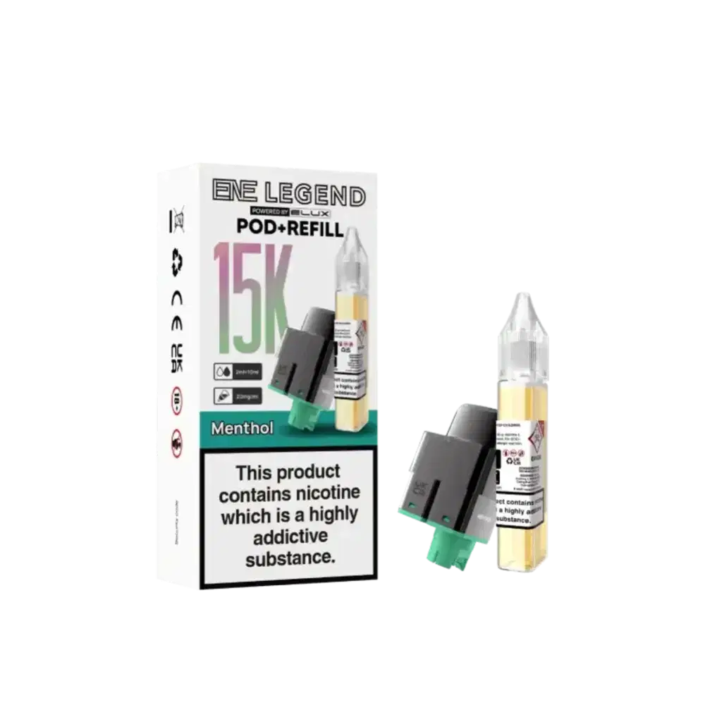 Elux Ene Legend 15k Refill Pods Menthol