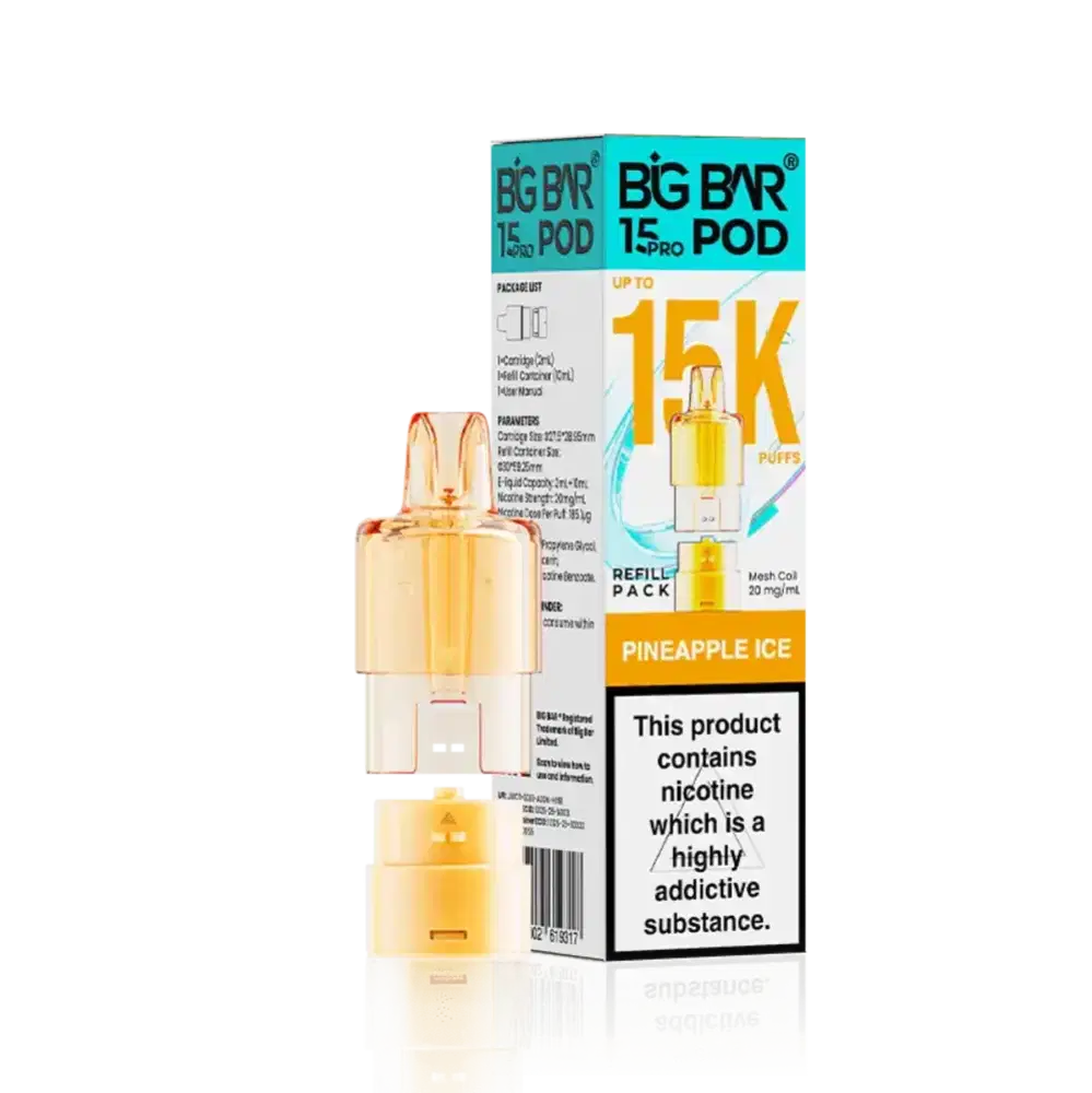 Big Bar Pro 15k Refill Pods Pineapple Ice
