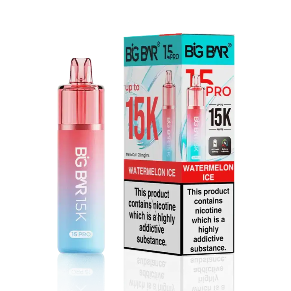 Big Bar Pro 15k Prefilled Vape Kit Watermelon Ice