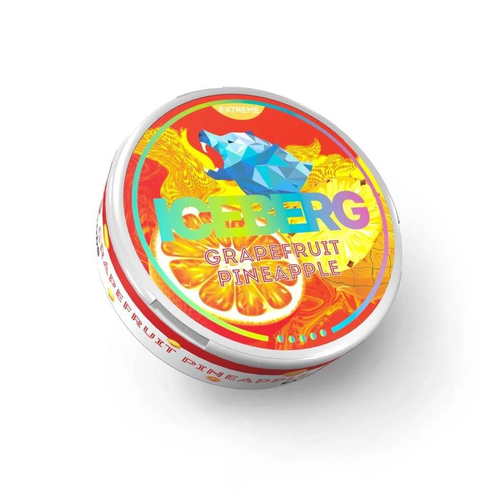 Iceberg Nicotine Pouches Grapefruit Pineapple