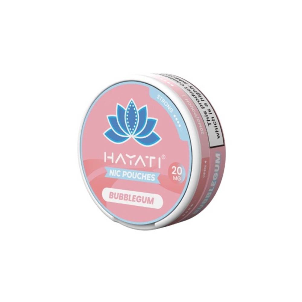Hayati Nicotine Pouches Bubblegum 12mg