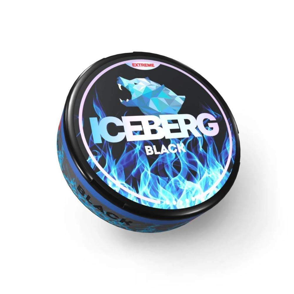 Iceberg Nicotine Pouches Black