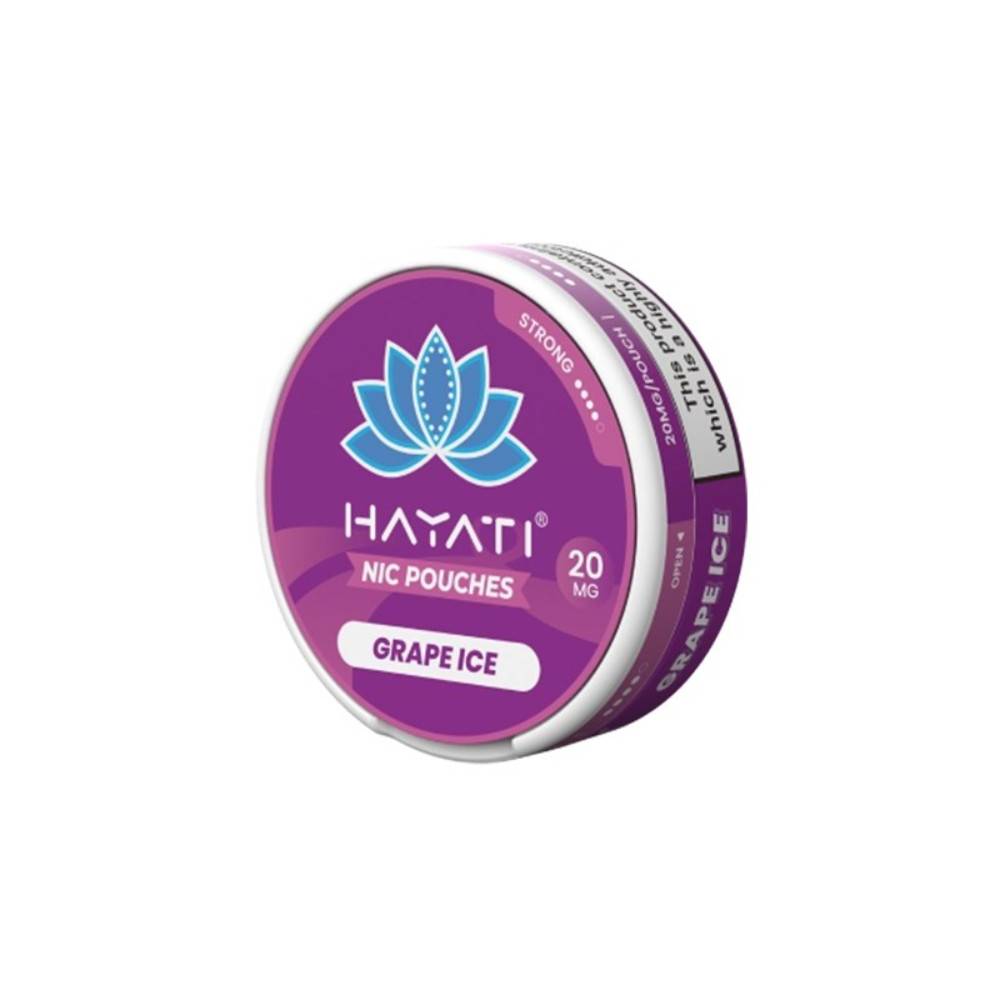 Hayati Nicotine Pouches Grape Ice 20mg