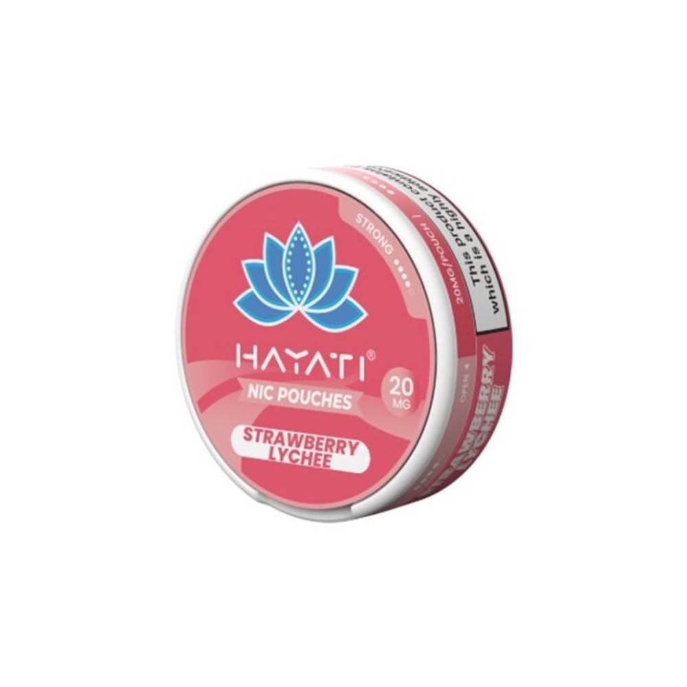 Hayati Nicotine Pouches Strawberry Lychee 20mg