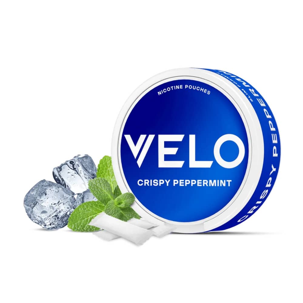 Velo Nicotine Pouches Crispy Peppermint (Ice Cool)