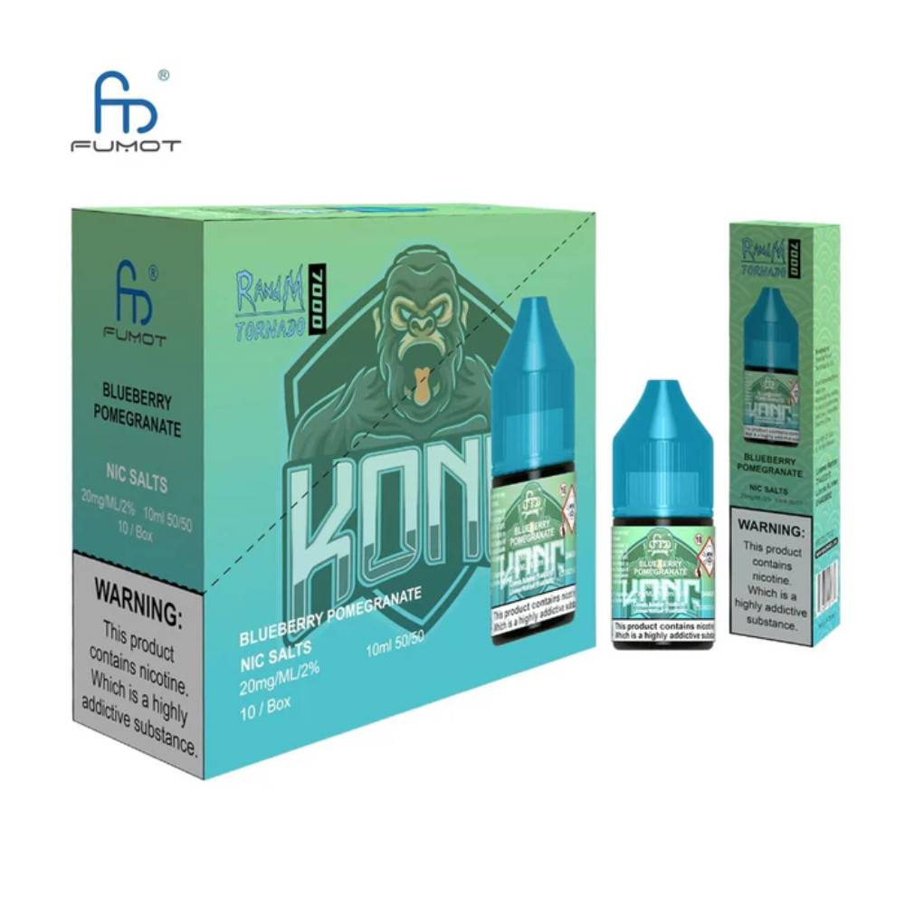RandM 7000 Nic Salts E-Liquids 10ml Blueberry Pomegranate