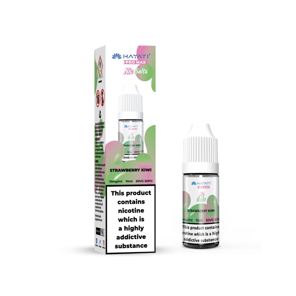 Hayati Pro Max Nic Salts E-Liquids 10ml Strawberry Kiwi 10mg