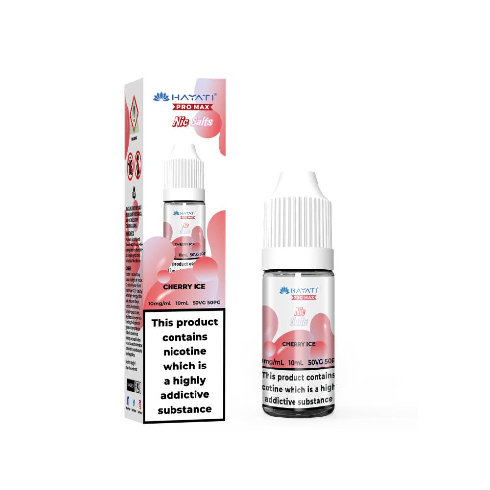 Hayati Pro Max Nic Salts E-Liquids 10ml Cherry Ice 20mg
