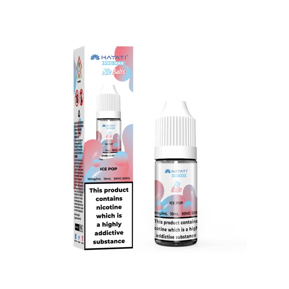 Hayati Pro Max Nic Salts E-Liquids 10ml Ice Pop 20mg