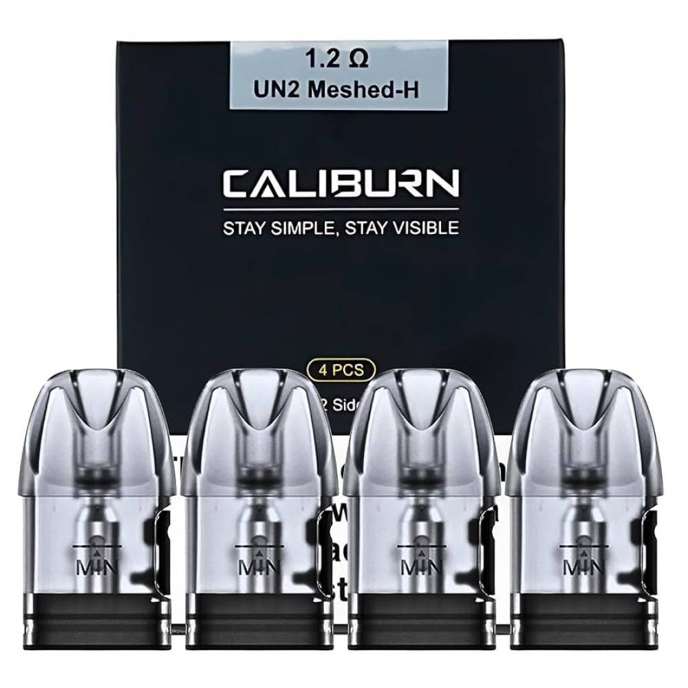 Uwell Caliburn A2 Replacement Pods 4 Packs