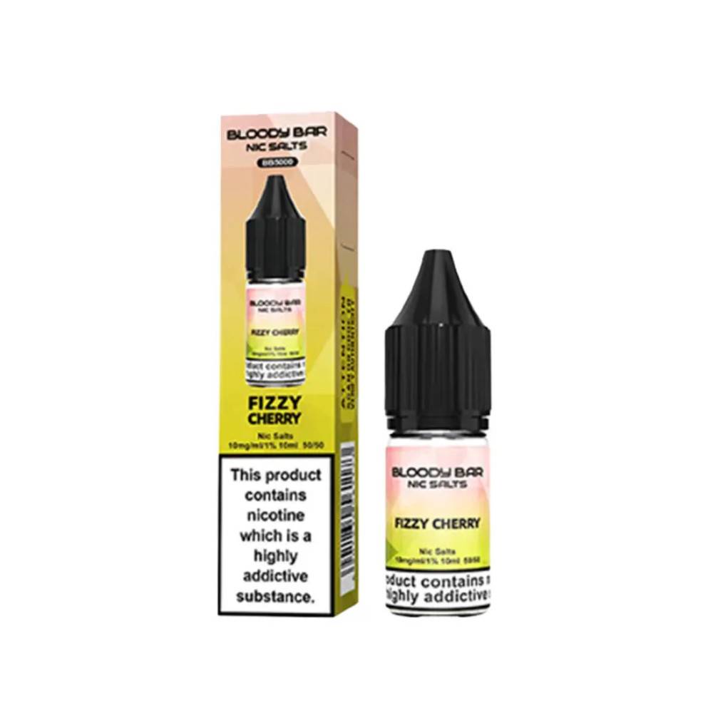 Bloody Bar Nic Salts e liquids 10ml Fizzy Cherry 20mg