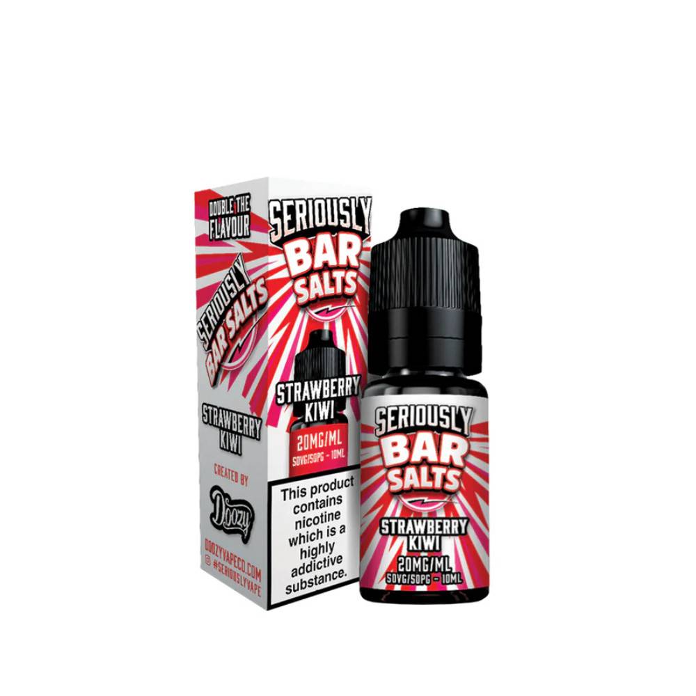 Doozy Seriously Bar Salts 10ml e liquids 10ml Strawberry Kiwi 10mg