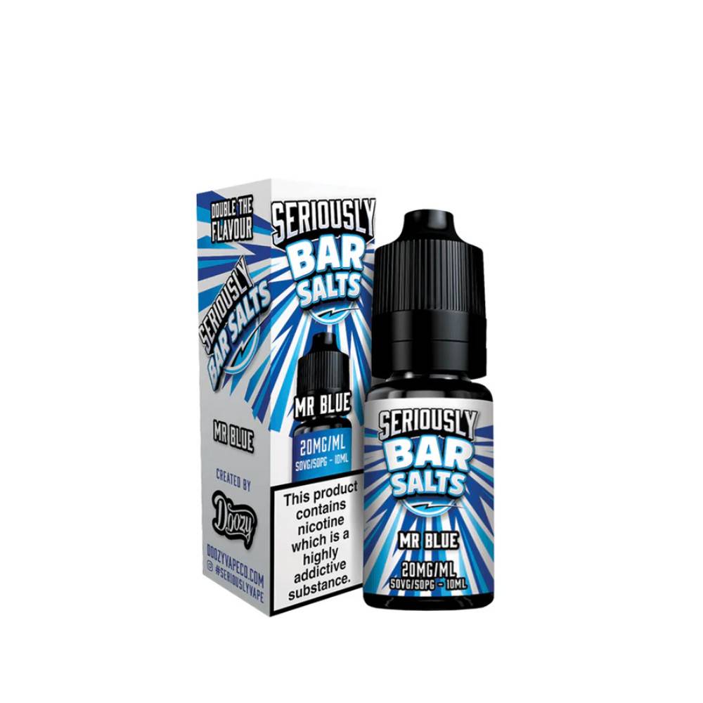 Doozy Seriously Bar Salts 10ml e liquids 10ml Mr Blue 20mg