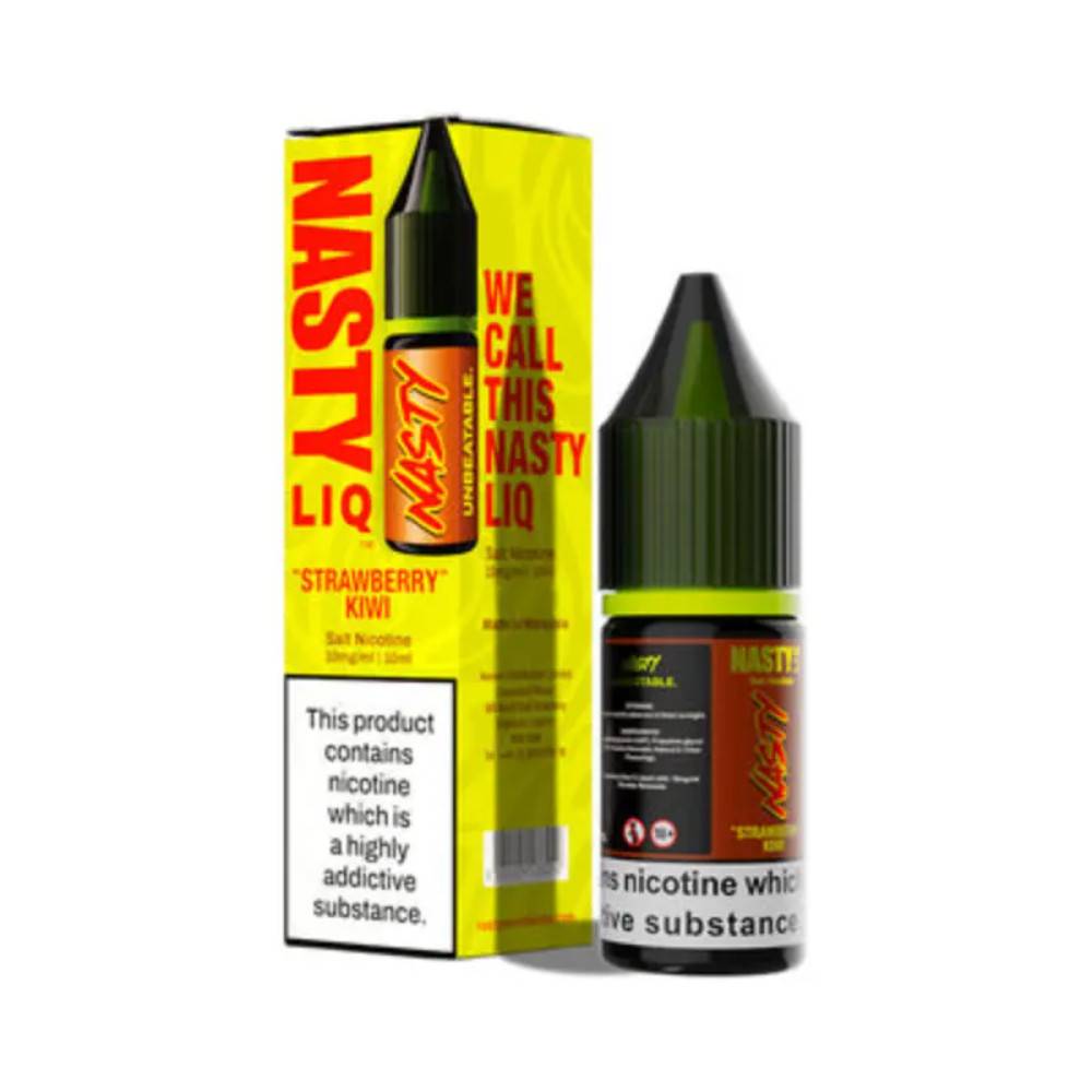 Nasty Liq Nic Salts e liquids 10ml Strawberry Kiwi 10mg