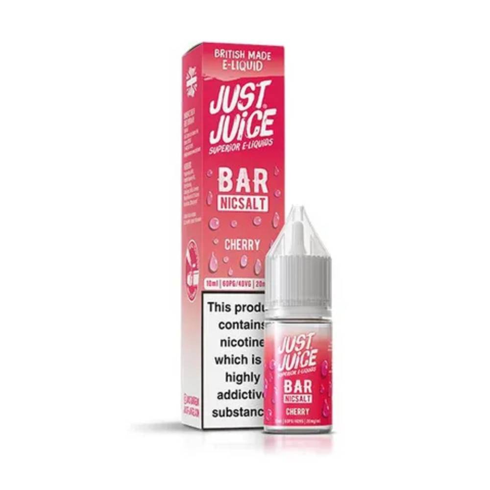 Just Juice Bar Nic Salts e liquids 10ml Cherry 20mg