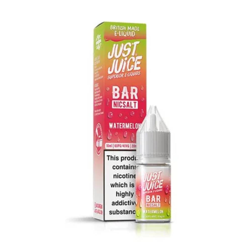 Just Juice Bar Nic Salts e liquids 10ml Watermelon 20mg