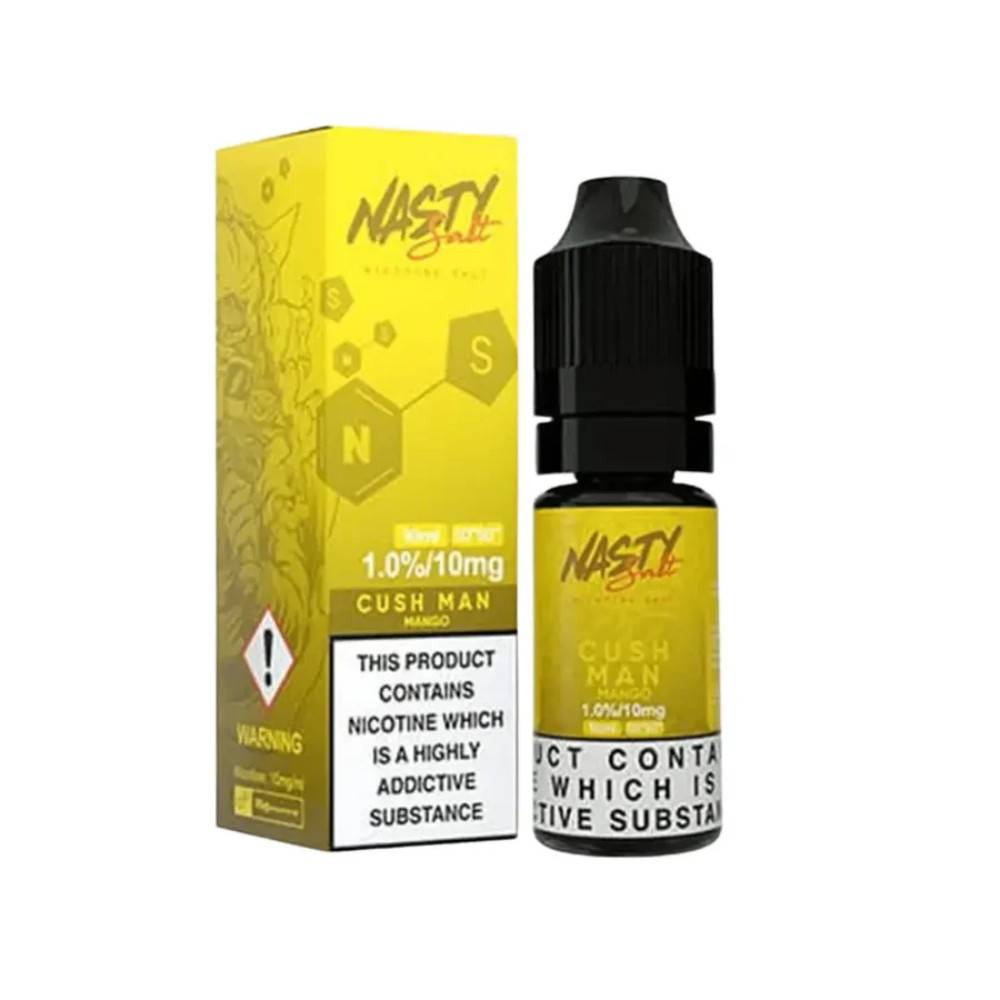 Nasty Juice Nic Salts e liquids 10ml Cush Man 10mg