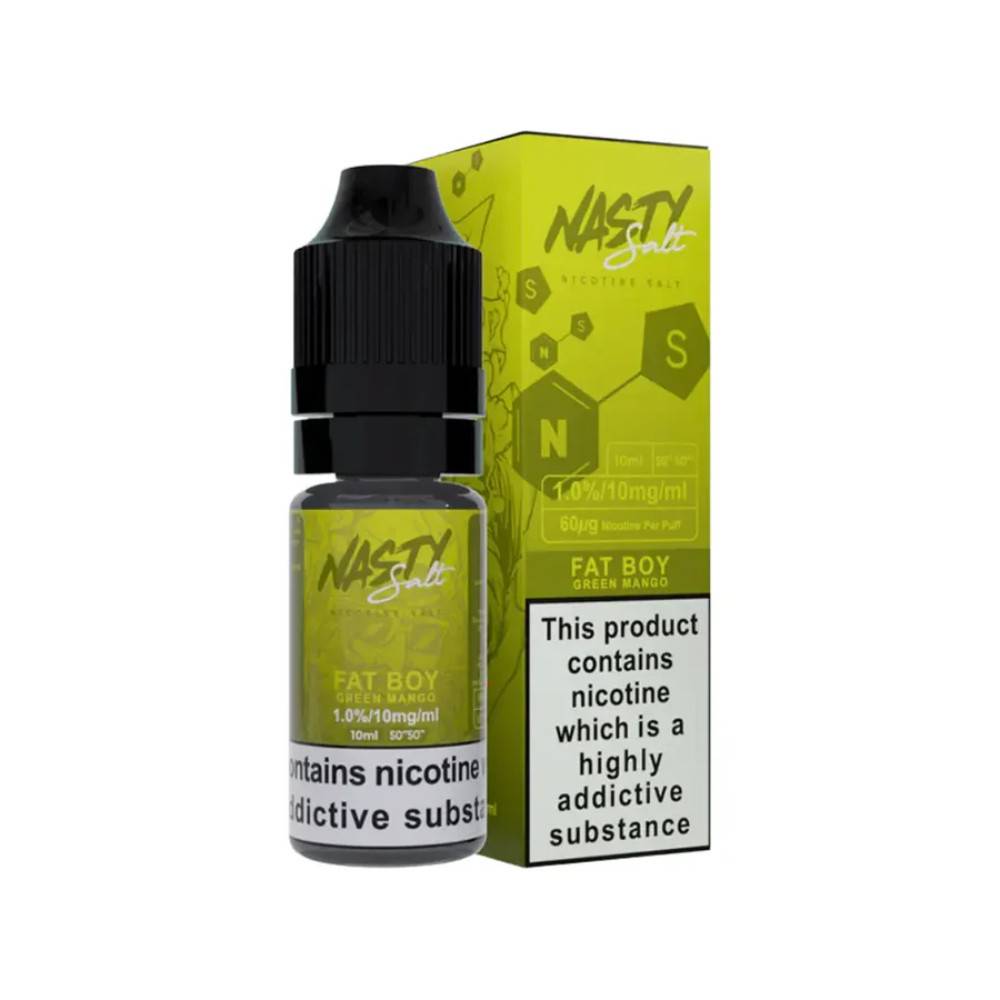 Nasty Juice Nic Salts e liquids 10ml Fat Boy 20mg