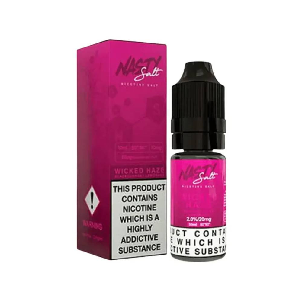 Nasty Juice Nic Salts e liquids 10ml Wicked Haze 10mg