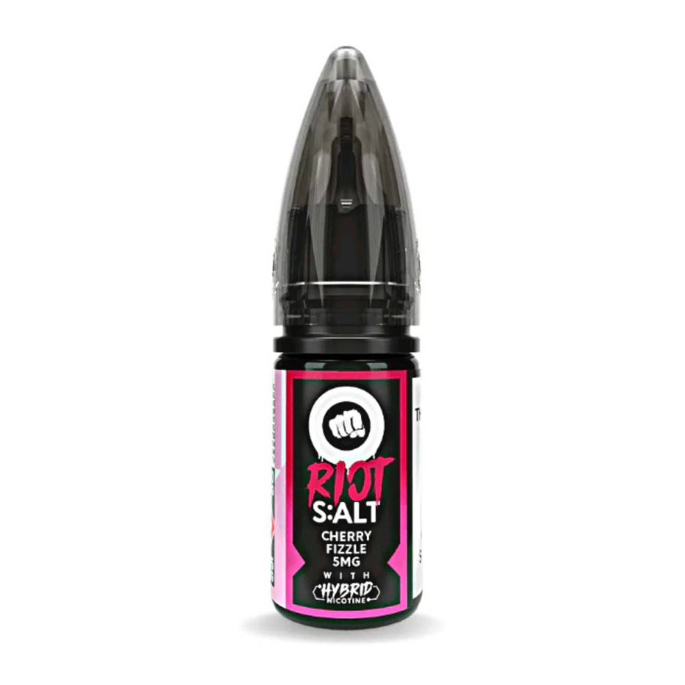 Riot Squad Nic Salt e liquids 10ml Cherry Fizzle 10mg