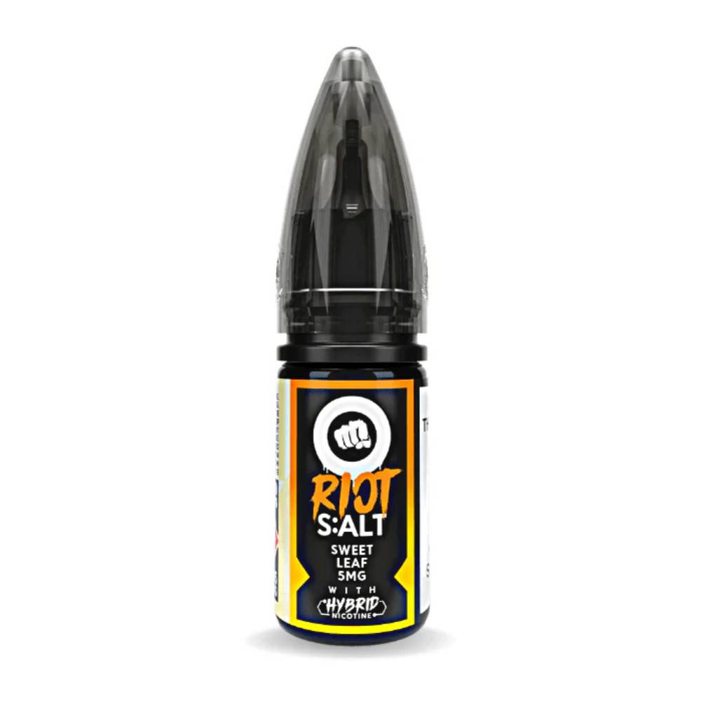 Riot Squad Nic Salt e liquids 10ml Sweet Leaf 10mg