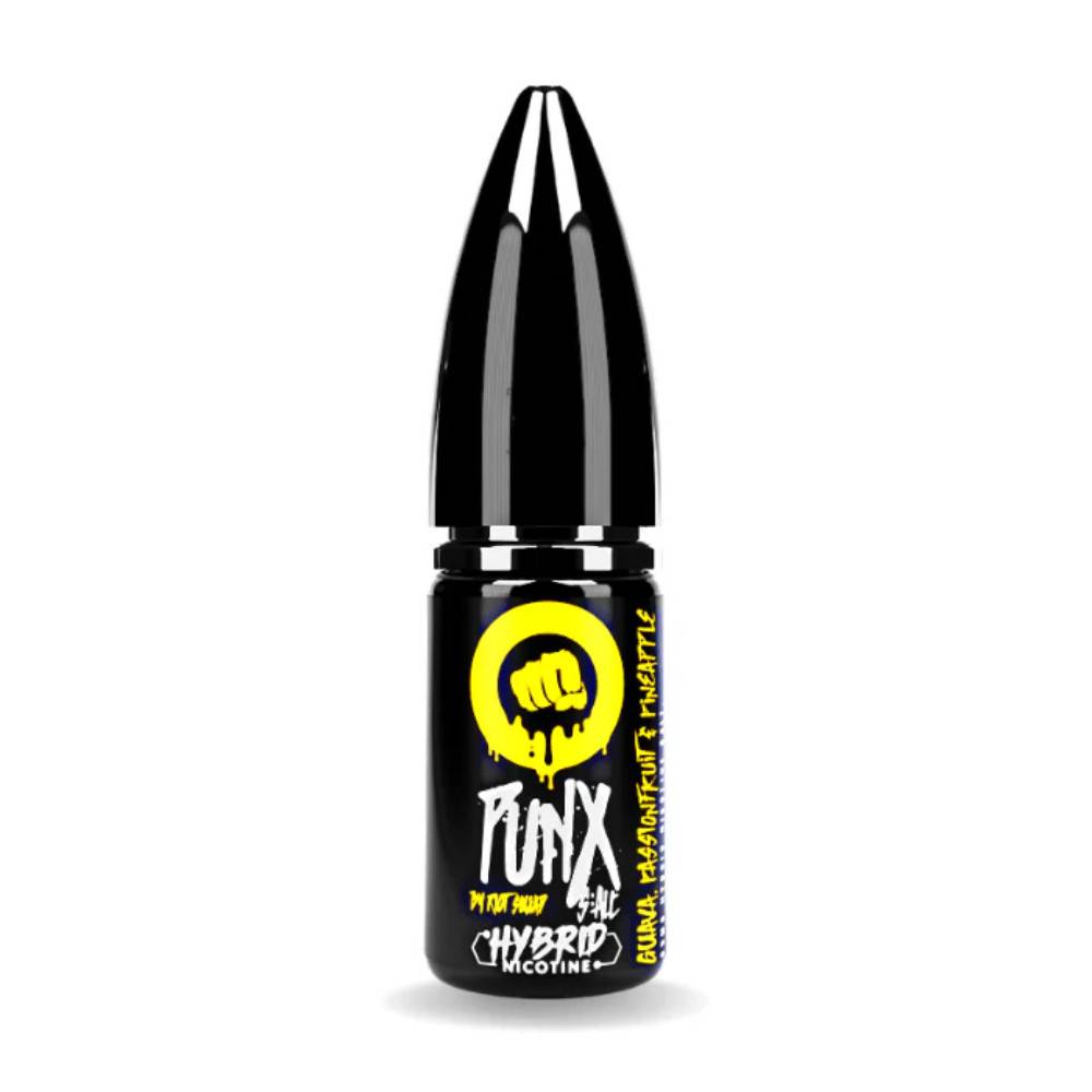Riot Squad Punx Nic Salts e liquids 10ml Guava Passionfruit & Pineapple 20mg