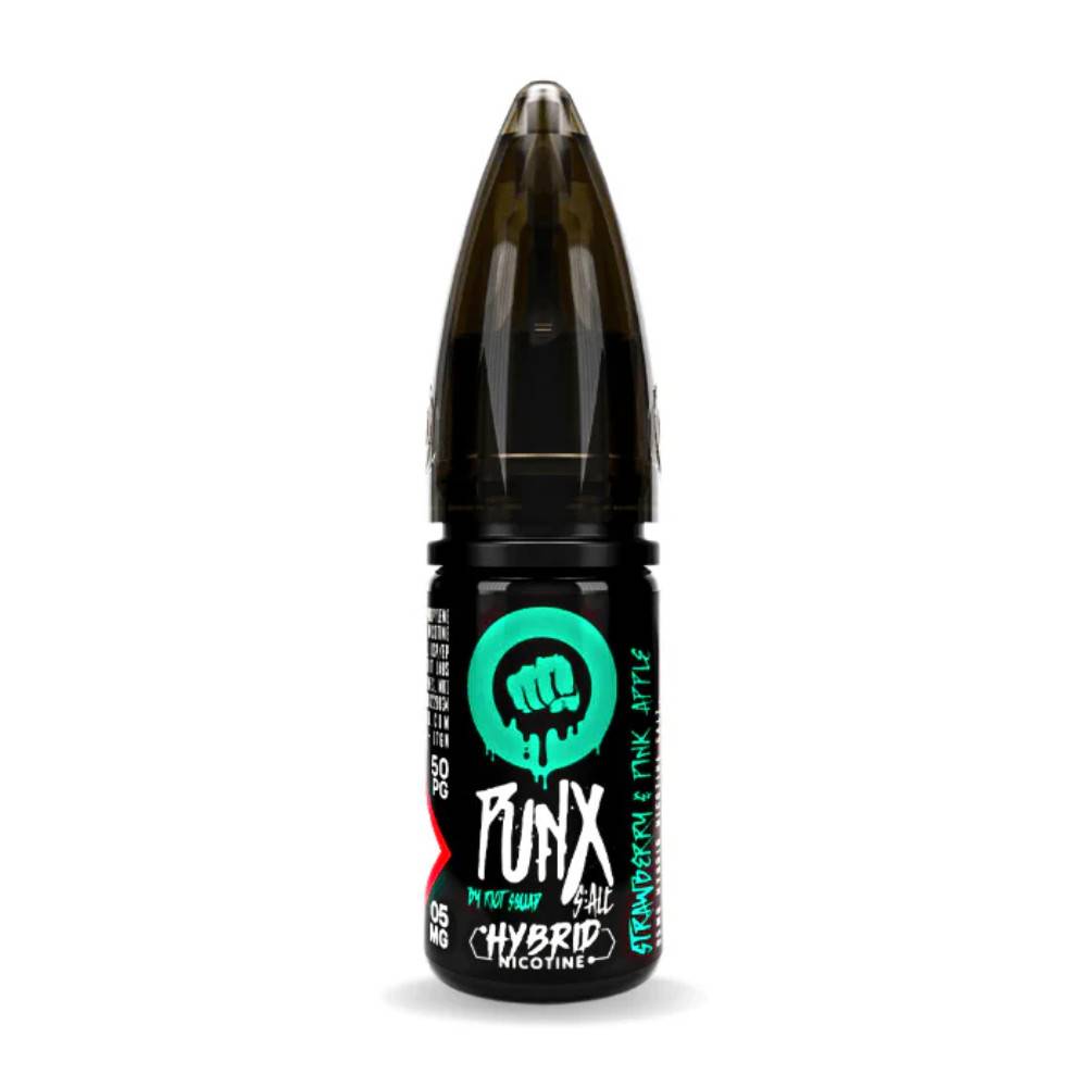 Riot Squad Punx Nic Salts e liquids 10ml Strawberry Pink Apple 20mg