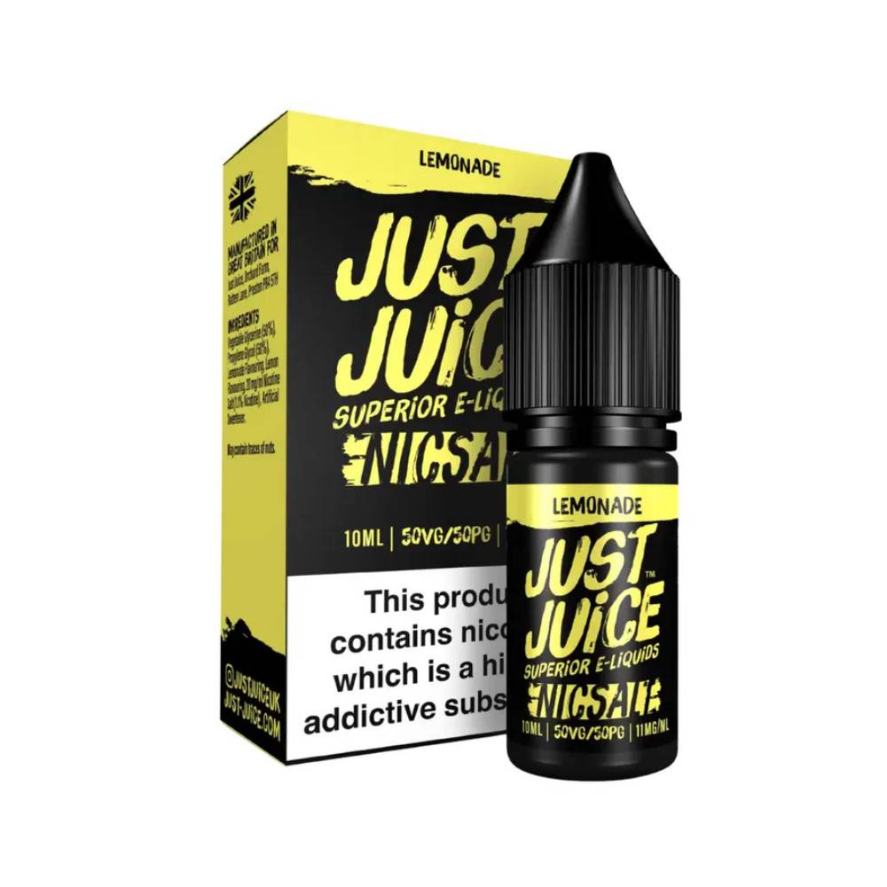 Just Juice Original Nic Salts e liquids 10ml Lemonade 10mg