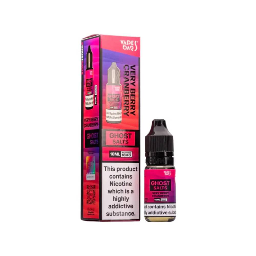 Ghost 3500 Nic Salts e liquids 10ml Very Bery Cranberry 10mg