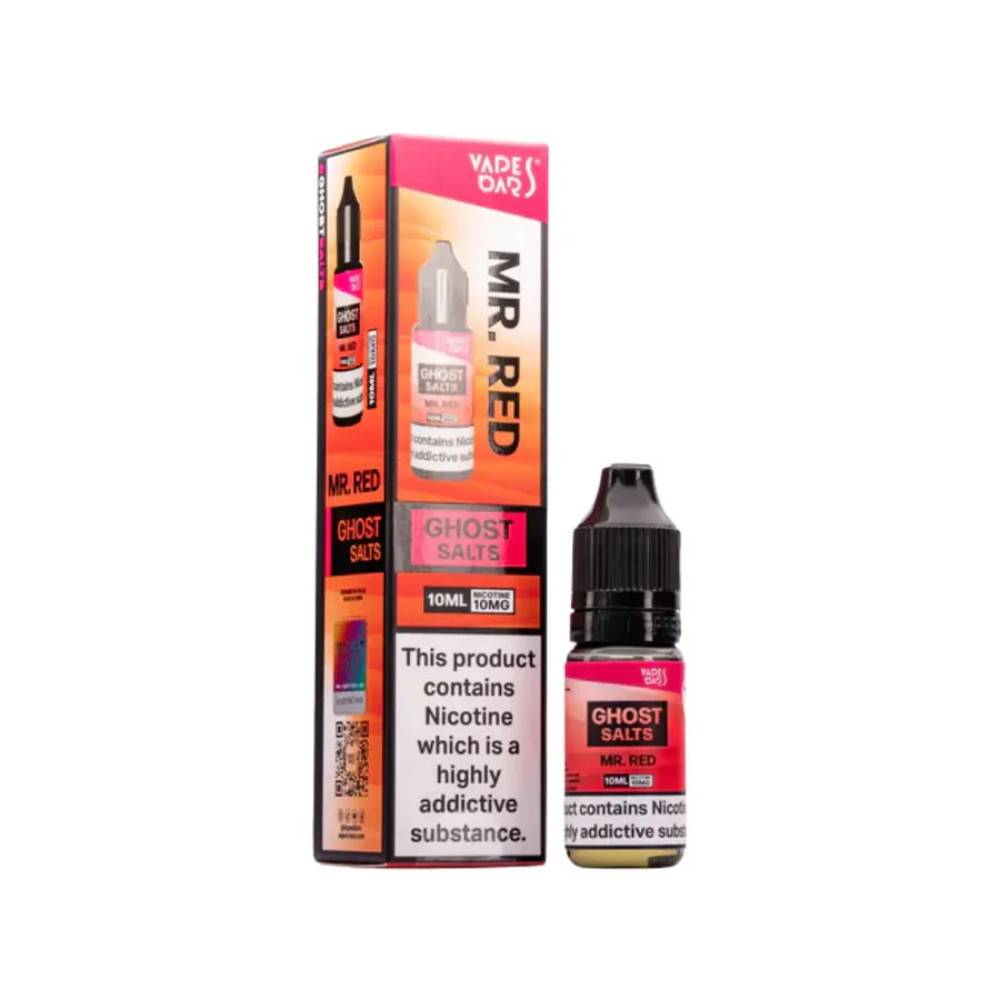 Ghost 3500 Nic Salts e liquids 10ml Mr Red 10mg
