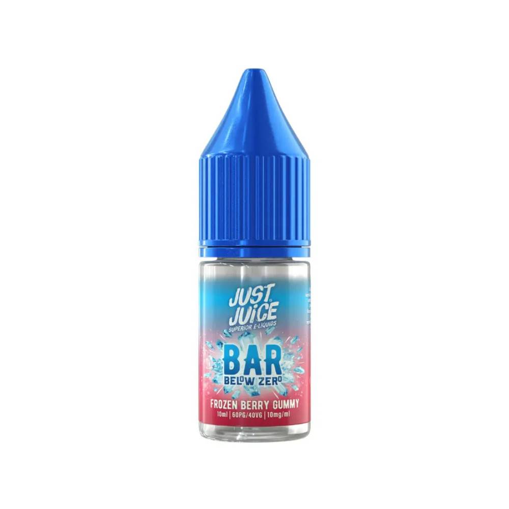 Just Juice Below Zero Nic Salts e liquids 10ml Frozen Berry Gummy 10mg