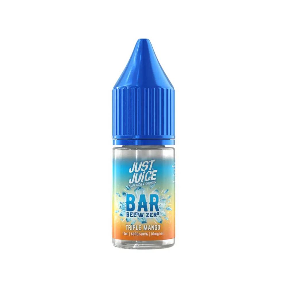 Just Juice Below Zero Nic Salts e liquids 10ml Triple Mango 10mg
