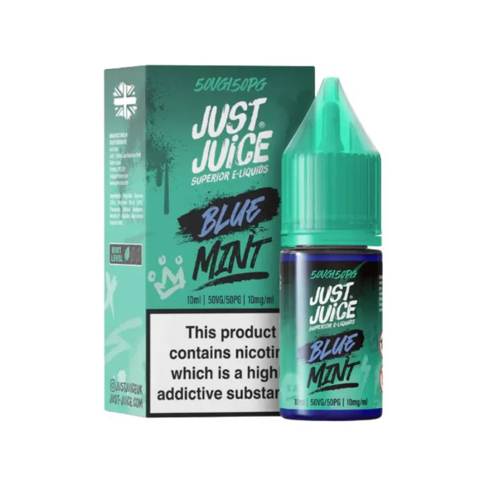 Just Juice Mint Nic Salts e liquids 10ml Blue Mint 20mg