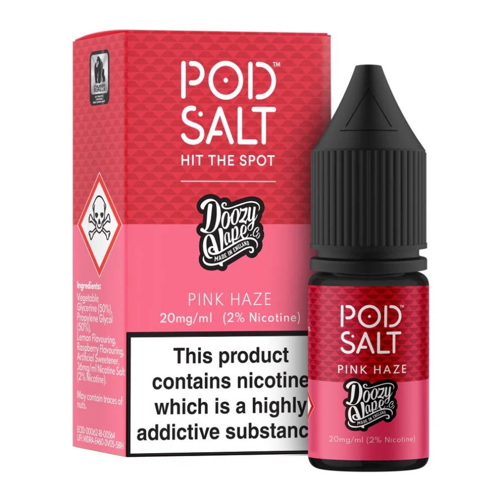 Pod Salt Fusions Nic Salts e liquids 10ml Doozy - Pink haze 20mg
