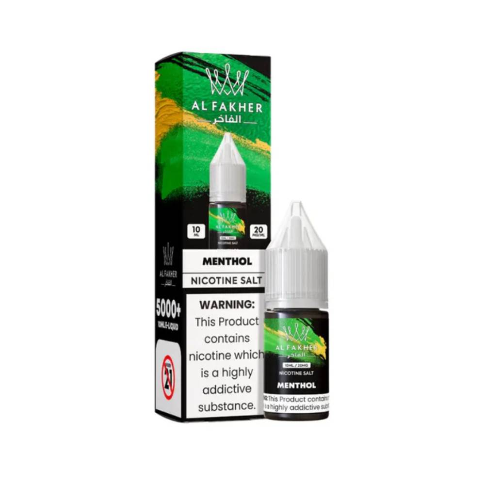 Al Fakher Nic Salts e liquids 10ml Menthol 20mg