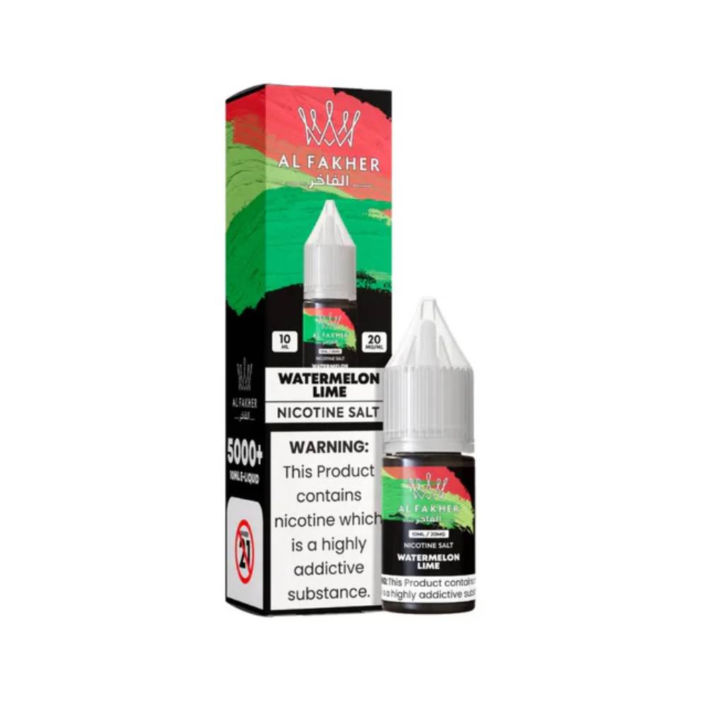 Al Fakher Nic Salts e liquids 10ml Watermelon Lime 20mg