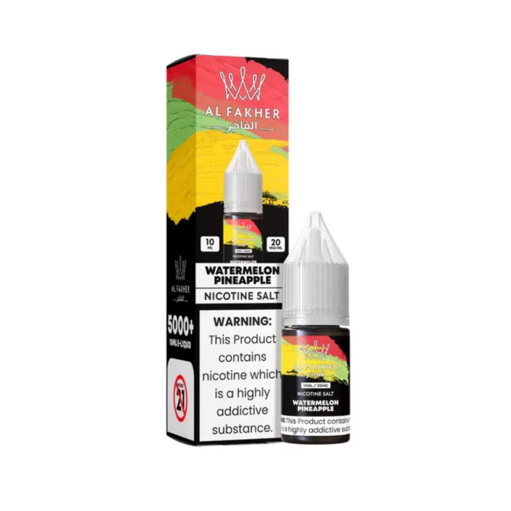 Al Fakher Nic Salts e liquids 10ml Pineapple Ice 10mg