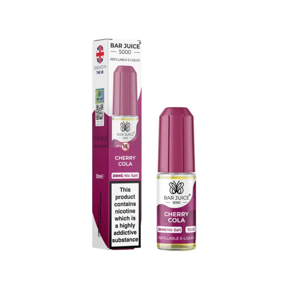 Bar Juice Nic Salts E-Liquids 10ml Cherry Cola 10mg