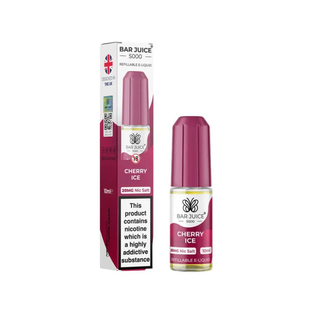 Bar Juice Nic Salts E-Liquids 10ml Cherry Ice 10mg