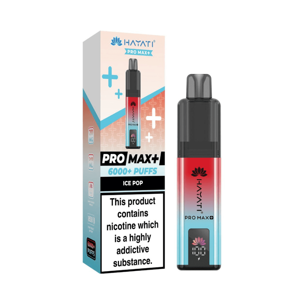 Hayati Pro Max Plus 6000 Prefilled Vape Kit Ice Pop