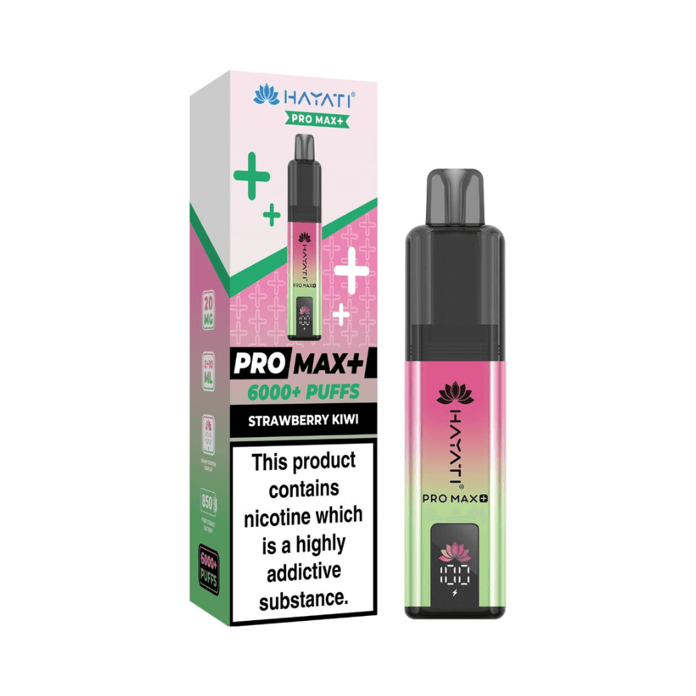 Hayati Pro Max Plus 6000 Prefilled Vape Kit Strawberry Kiwi