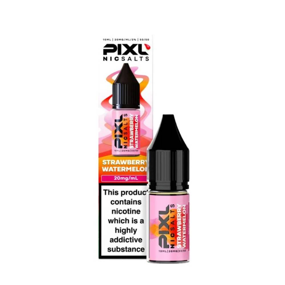 Pixl Nic Salts 10ml E liquids Strawberry Watermelon 20mg